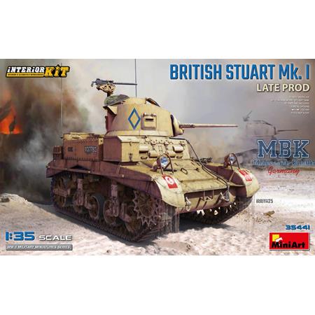British Stuart Mk. I Late Prod. (INTERIOR KIT)
