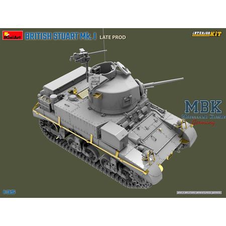 British Stuart Mk. I Late Prod. (INTERIOR KIT)