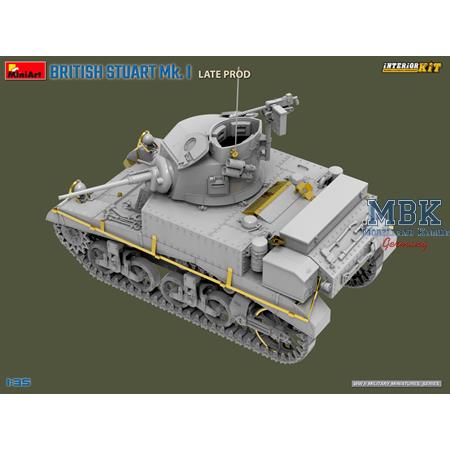 British Stuart Mk. I Late Prod. (INTERIOR KIT)