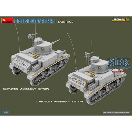 British Stuart Mk. I Late Prod. (INTERIOR KIT)