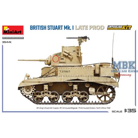 British Stuart Mk. I Late Prod. (INTERIOR KIT)