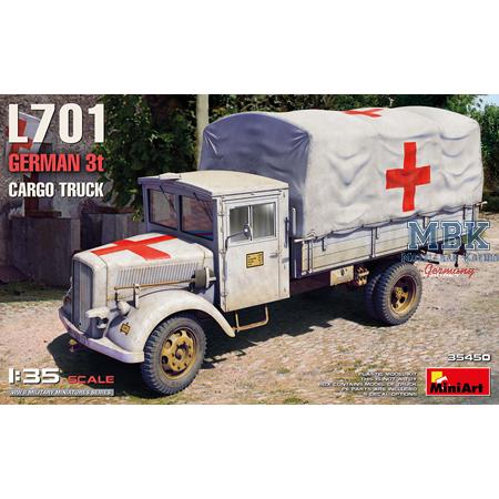 L701 German 3t Cargo Truck