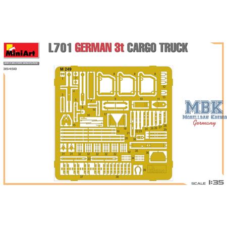 L701 German 3t Cargo Truck