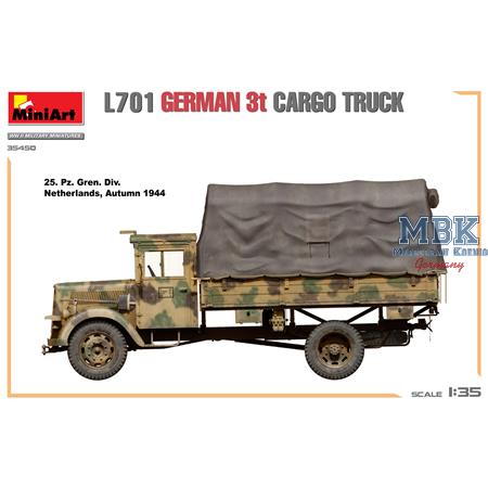 L701 German 3t Cargo Truck