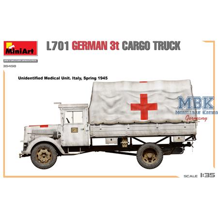 L701 German 3t Cargo Truck