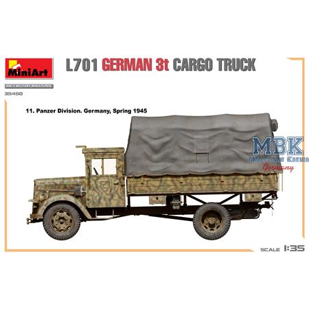 L701 German 3t Cargo Truck