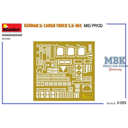 German 3t Cargo Truck 3,6-36S Mid Prod.