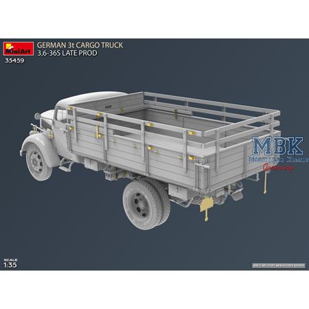 German 3t Cargo Truck  3,6-36S Late Prod.