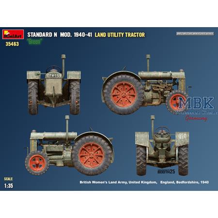 Land Utility Tractor Standard N “Green” Mod. 40-41