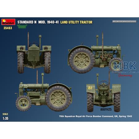 Land Utility Tractor Standard N “Green” Mod. 40-41