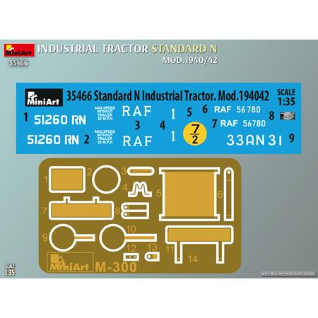 Industrial Tractor Standard N Mod. 1940/42