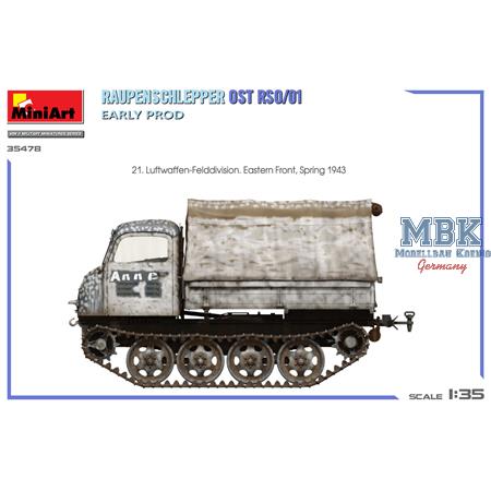 Raupenschlepper Ost RSO/01. early production