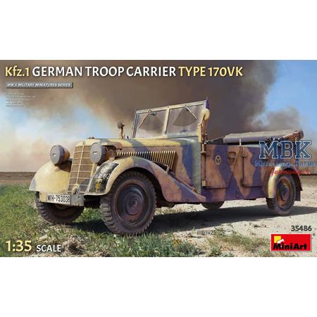 Kfz.1 German Troop Carrier Type 170VK