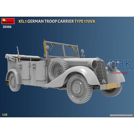 Kfz.1 German Troop Carrier Type 170VK