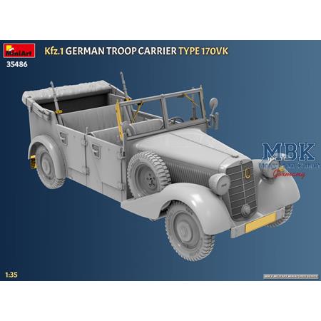Kfz.1 German Troop Carrier Type 170VK