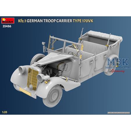 Kfz.1 German Troop Carrier Type 170VK