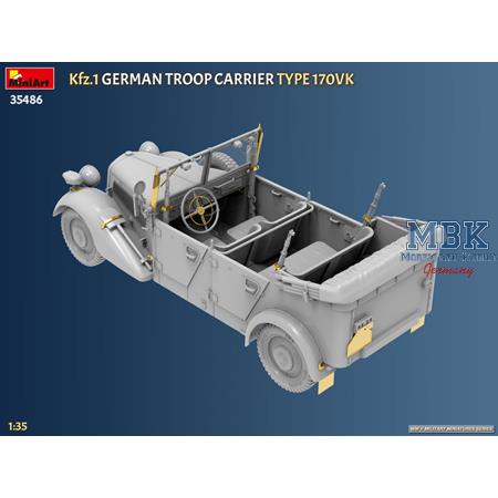 Kfz.1 German Troop Carrier Type 170VK