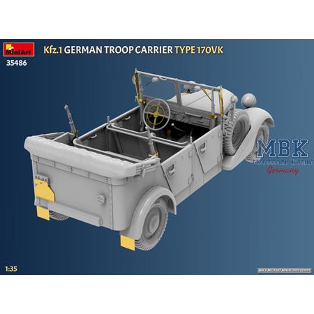 Kfz.1 German Troop Carrier Type 170VK