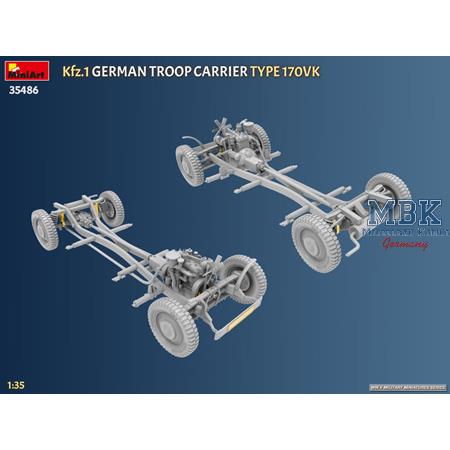 Kfz.1 German Troop Carrier Type 170VK
