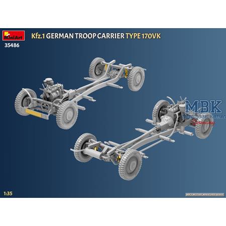 Kfz.1 German Troop Carrier Type 170VK