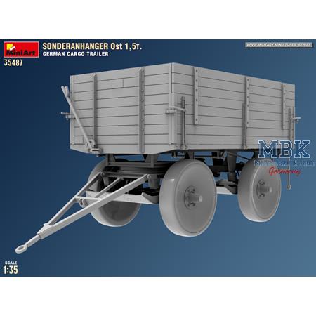Sonderanhänger Ost 1,5t. German Cargo Trailer