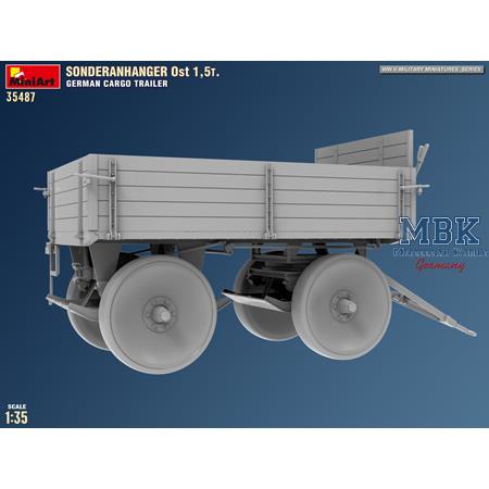 Sonderanhänger Ost 1,5t. German Cargo Trailer