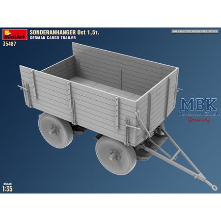 Sonderanhänger Ost 1,5t. German Cargo Trailer