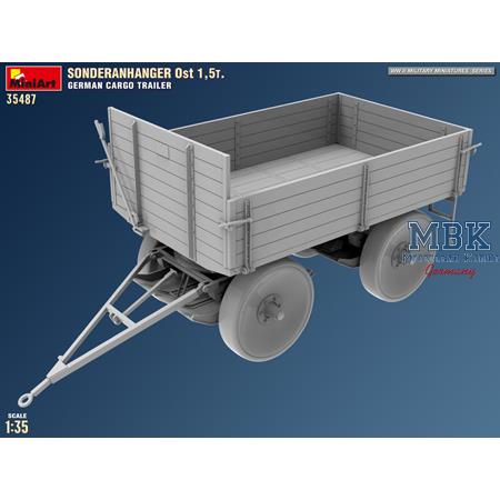 Sonderanhänger Ost 1,5t. German Cargo Trailer