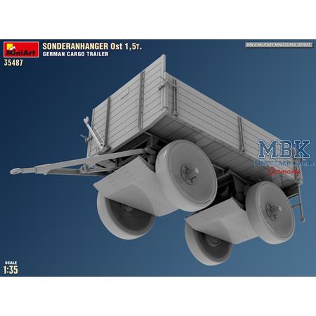 Sonderanhänger Ost 1,5t. German Cargo Trailer