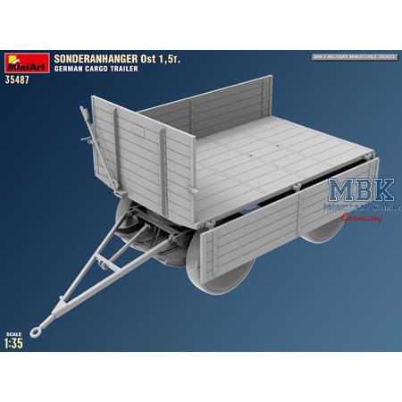 Sonderanhänger Ost 1,5t. German Cargo Trailer