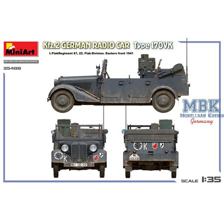 Kfz.2 German Radio Car Type 170VK