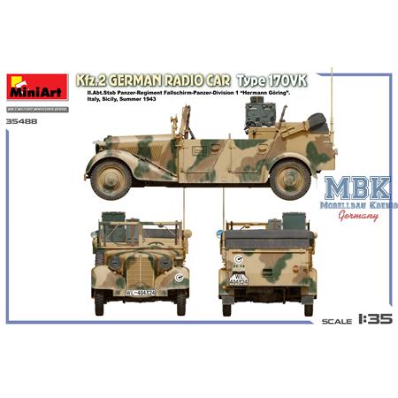 Kfz.2 German Radio Car Type 170VK