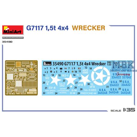 G7117 1,5t 4x4  Wrecker