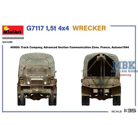 G7117 1,5t 4x4  Wrecker