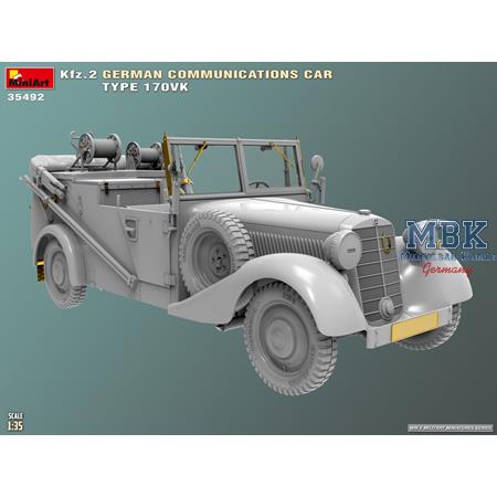 Kfz.2 German Communications Car Type 170VK