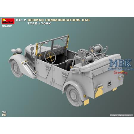 Kfz.2 German Communications Car Type 170VK