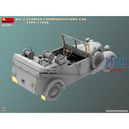 Kfz.2 German Communications Car Type 170VK