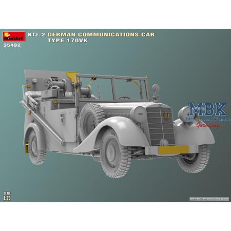 Kfz.2 German Communications Car Type 170VK