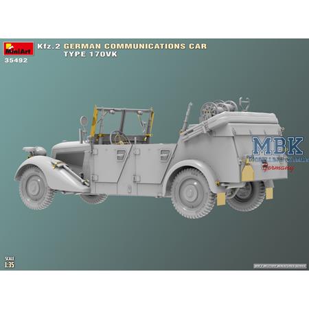 Kfz.2 German Communications Car Type 170VK