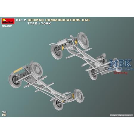Kfz.2 German Communications Car Type 170VK
