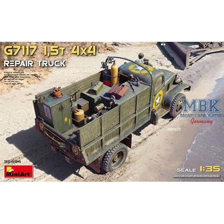 G7117 1,5t 4x4 Repair Truck