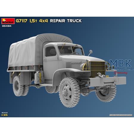 G7117 1,5t 4x4 Repair Truck