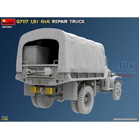G7117 1,5t 4x4 Repair Truck