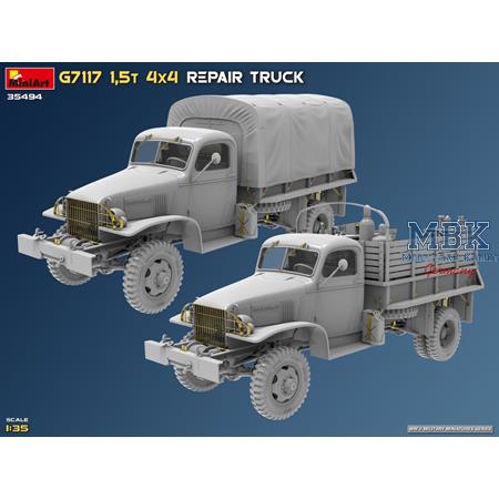 G7117 1,5t 4x4 Repair Truck