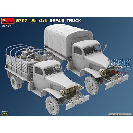 G7117 1,5t 4x4 Repair Truck
