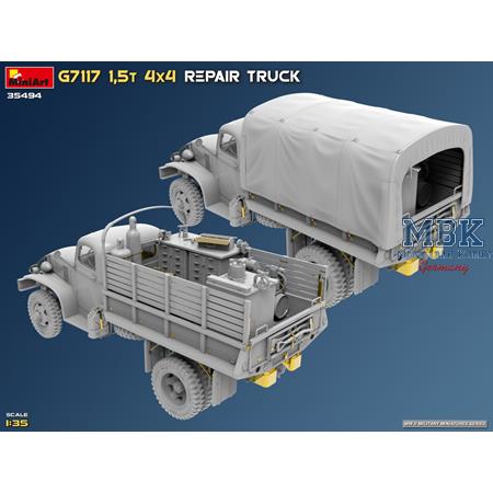 G7117 1,5t 4x4 Repair Truck