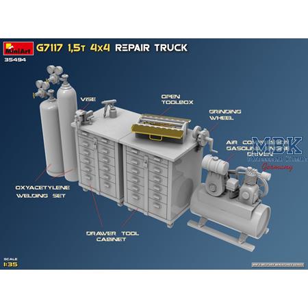 G7117 1,5t 4x4 Repair Truck