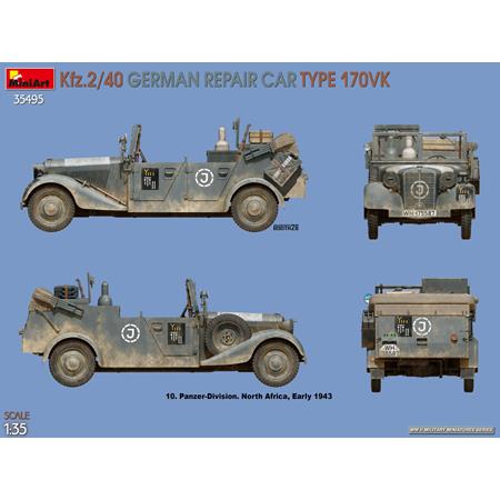 Kfz.2 German Repair Car Type 170VK