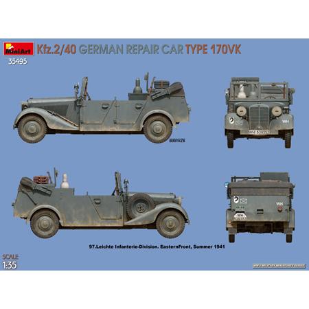 Kfz.2 German Repair Car Type 170VK