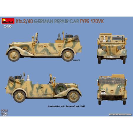 Kfz.2 German Repair Car Type 170VK